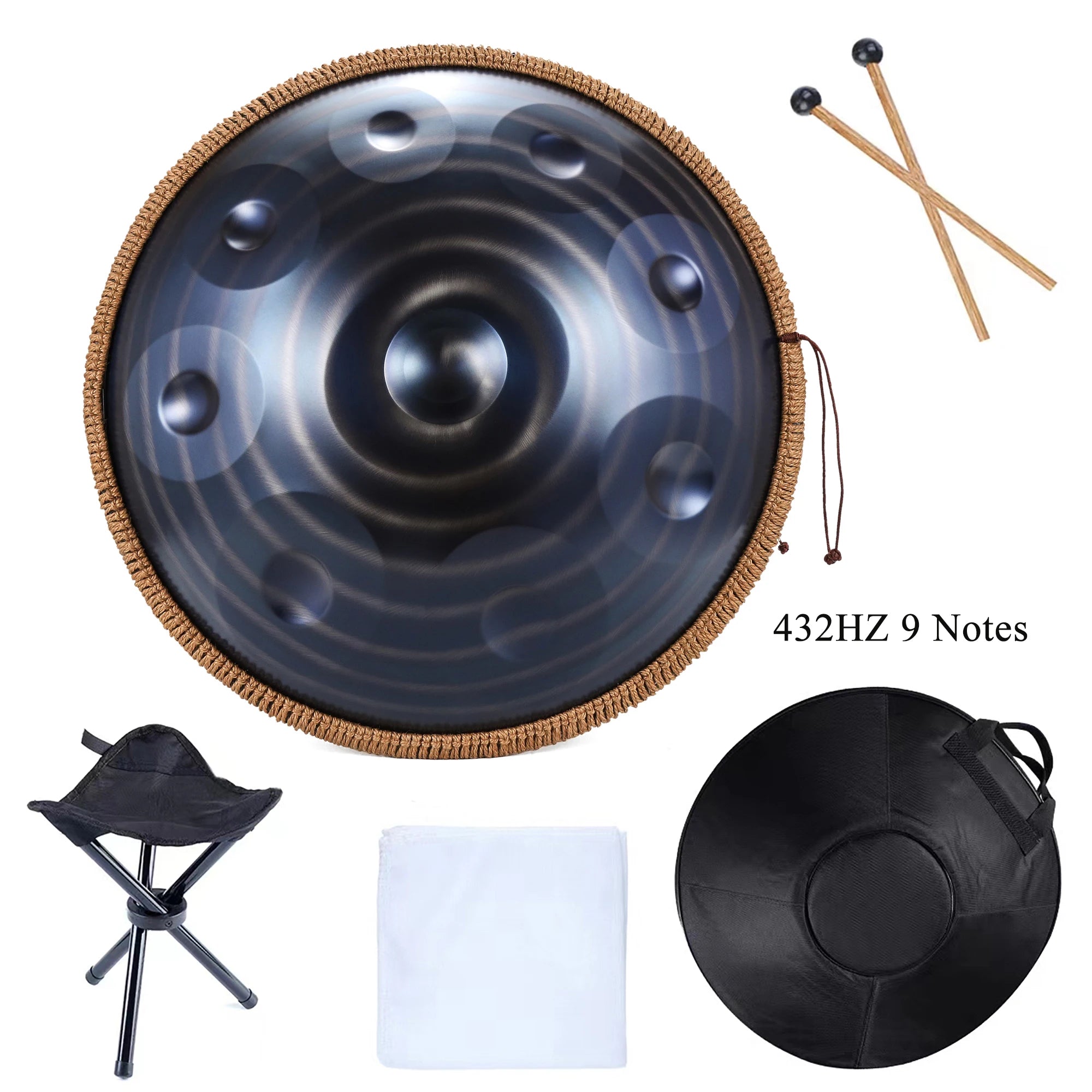 432Hz Handpan – Sacred Resonance for Deep Meditation