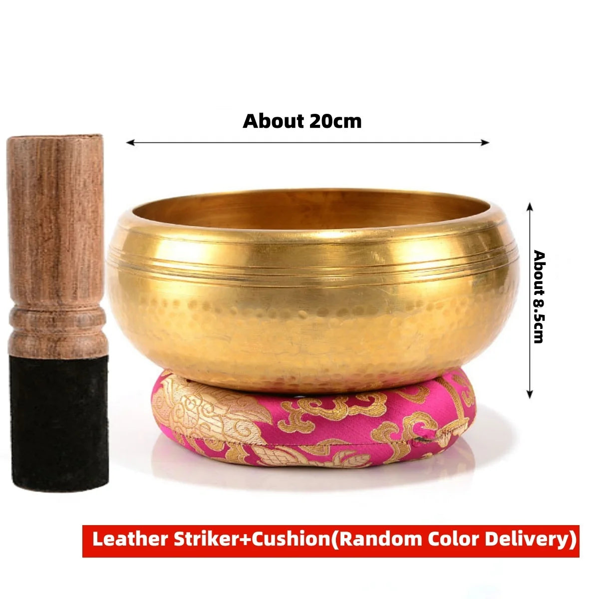 Tibetan Singing Bowl – Handcrafted Copper Tones for Meditation & Ritual