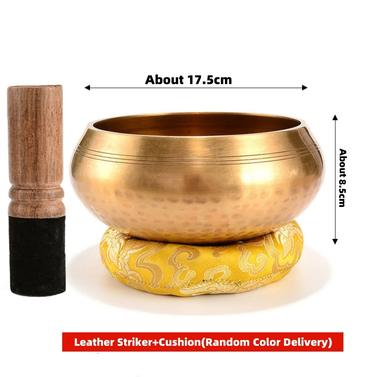 Tibetan Singing Bowl – Handcrafted Copper Tones for Meditation & Ritual