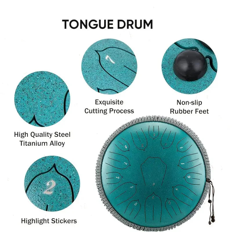 Steel Tongue Drum – 15 Notes of Pure Meditative Sound