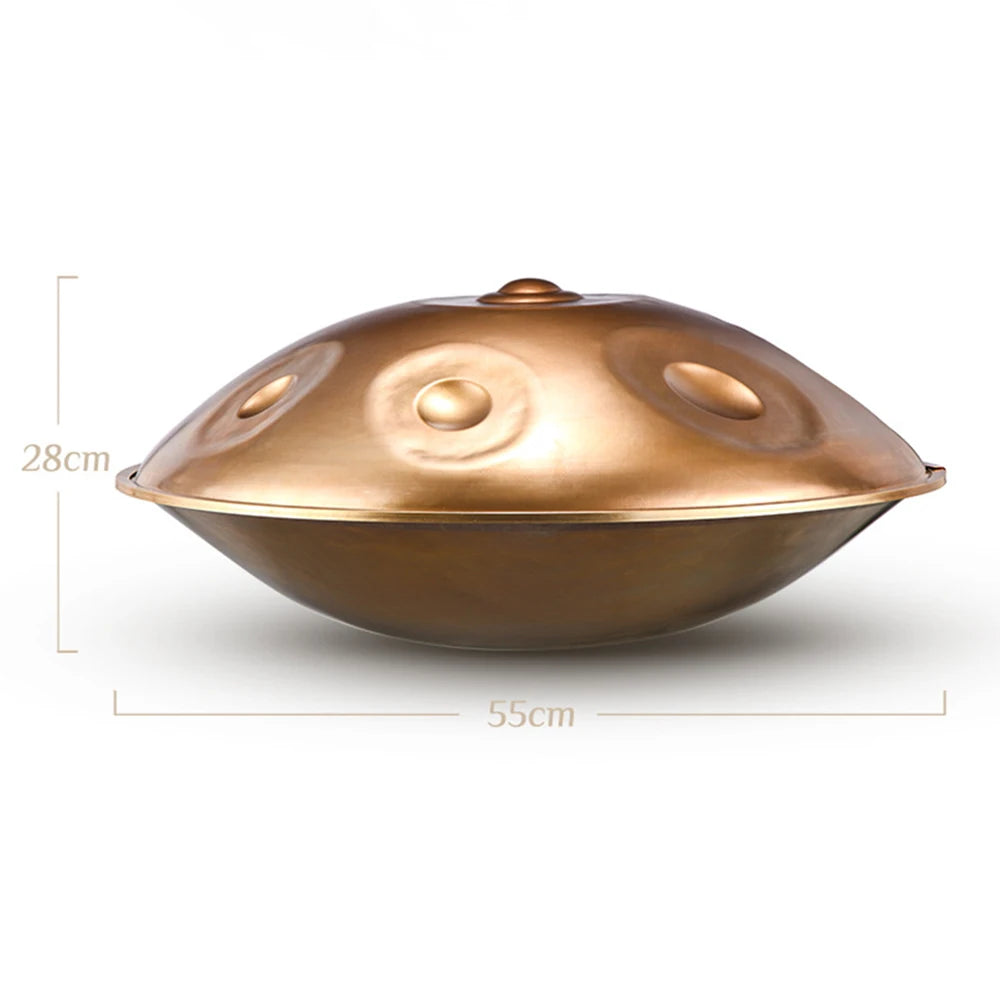 YOUYAN Handpan Drum 22" – Sacred Overtones for Sound Healing