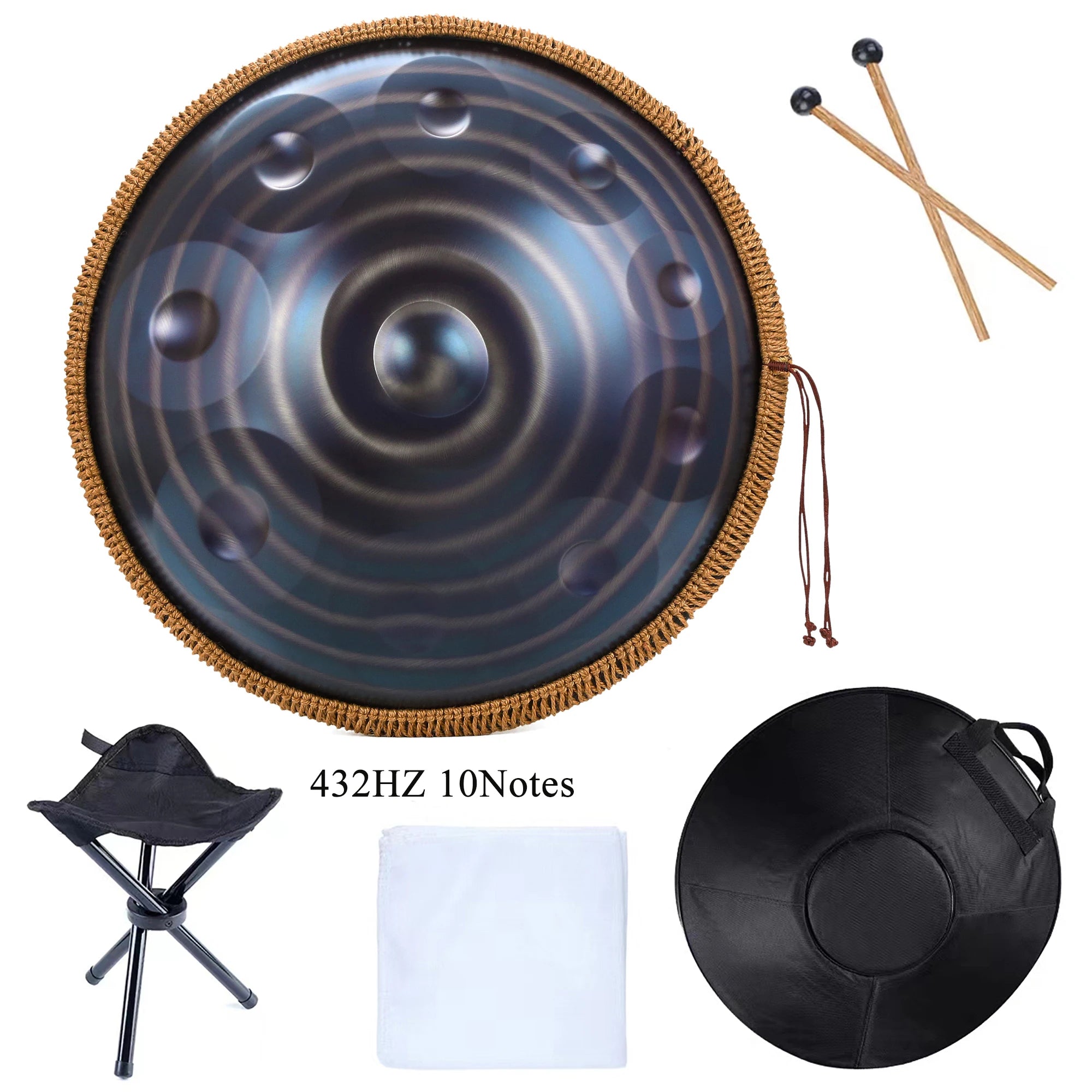 432Hz Handpan – Sacred Resonance for Deep Meditation