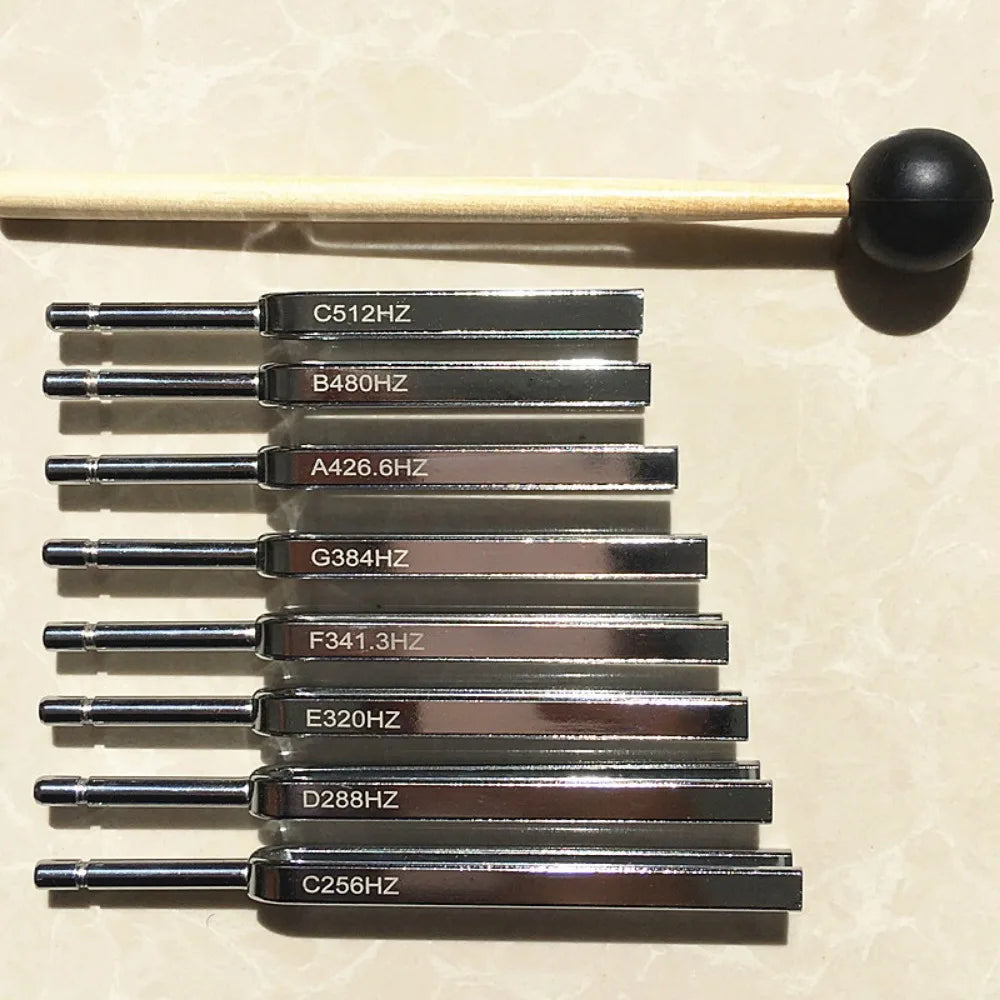 Solfeggio Tuning Forks Set – 8 Sacred Frequencies for Energy Alignment