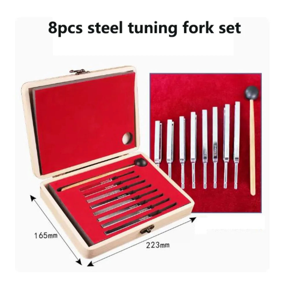 Solfeggio Tuning Forks Set – 8 Sacred Frequencies for Energy Alignment