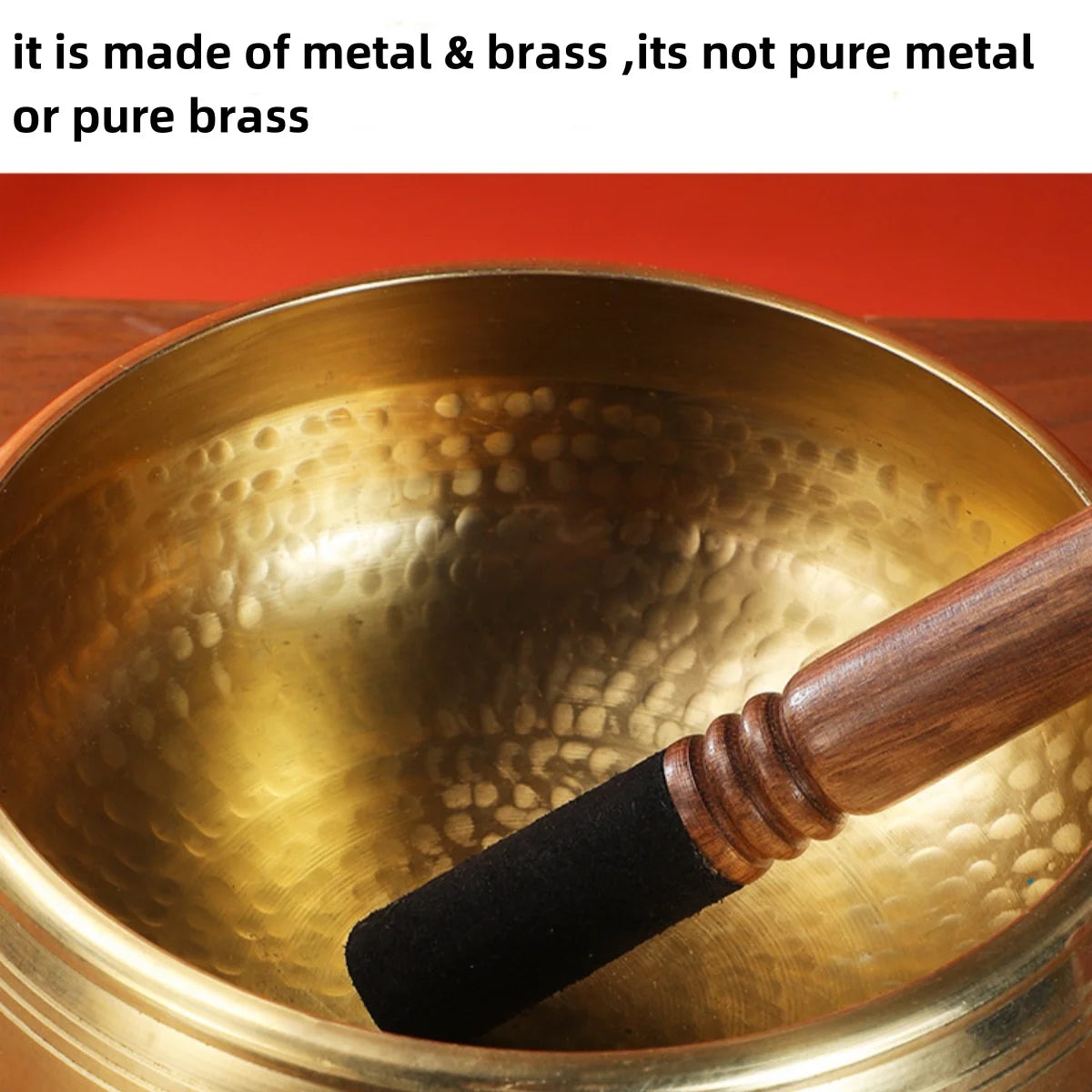 Tibetan Singing Bowl – Handcrafted Copper Tones for Meditation & Ritual