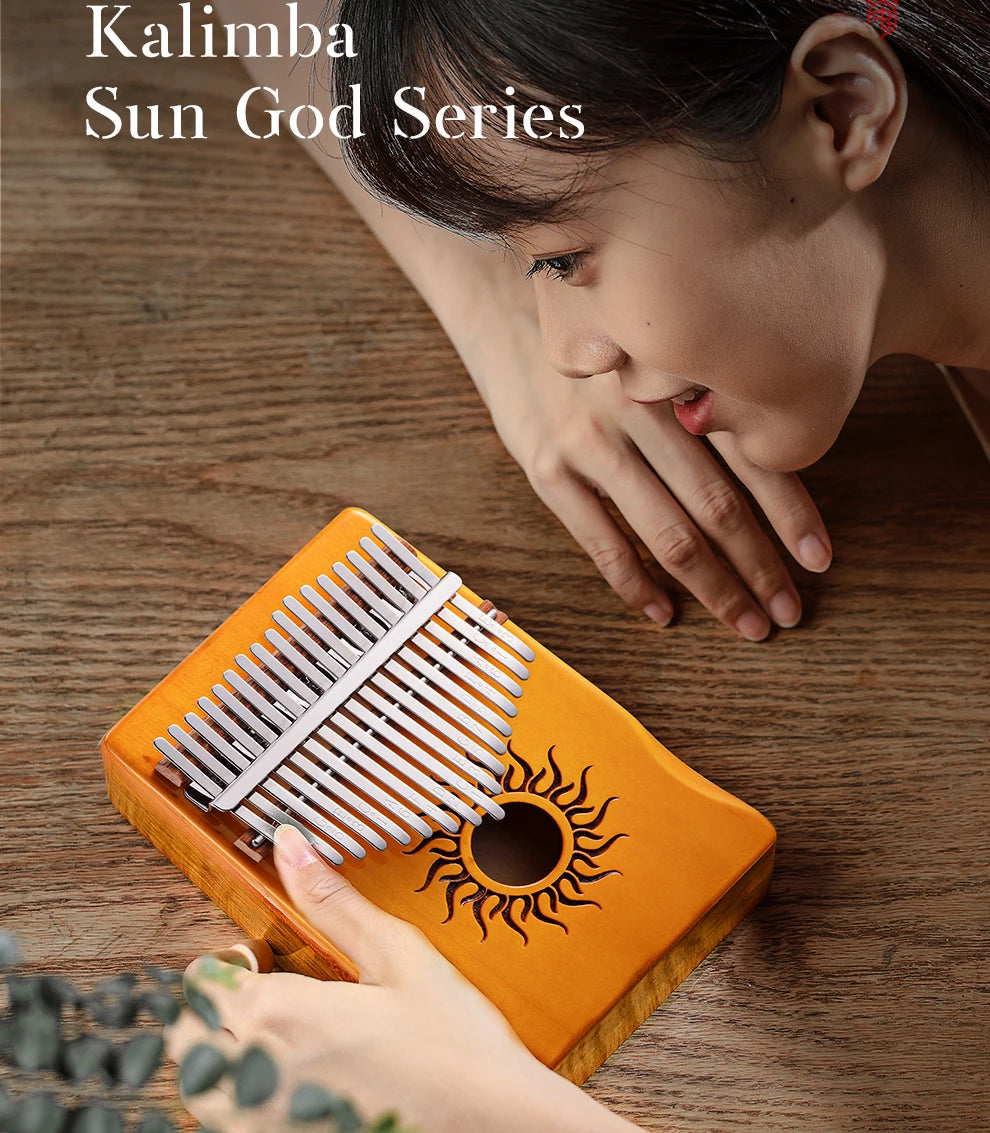 Hluru Kalimba Maple Wood 17 & 21 Keys – Pure Notes, Pure Presence