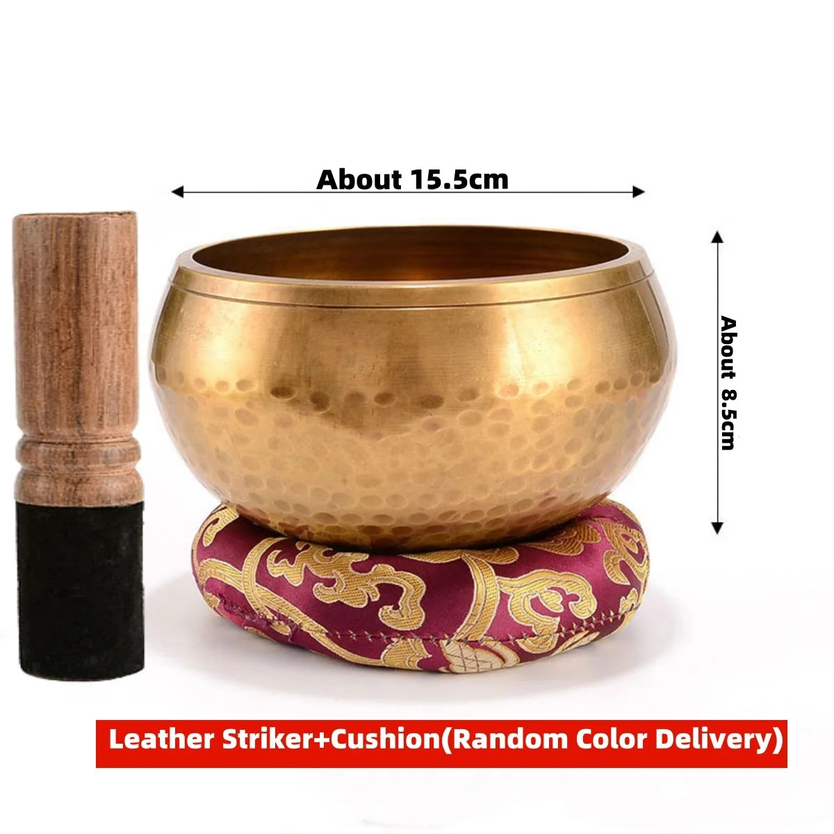 Tibetan Singing Bowl – Handcrafted Copper Tones for Meditation & Ritual