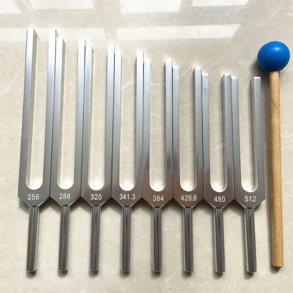 Solfeggio Tuning Forks Set – 8 Sacred Frequencies for Energy Alignment