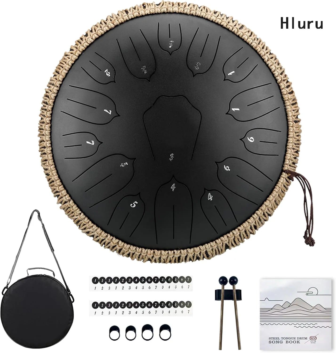 Hluru Ethereal Drum 13" – 15 Notes of Pure Resonance
