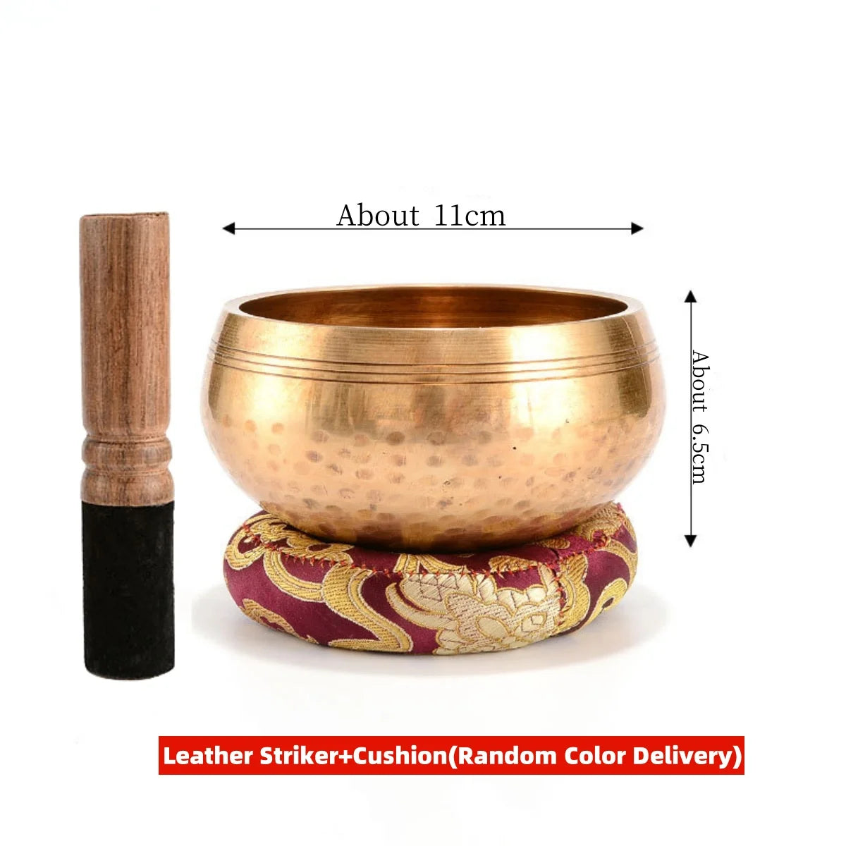 Tibetan Singing Bowl – Handcrafted Copper Tones for Meditation & Ritual