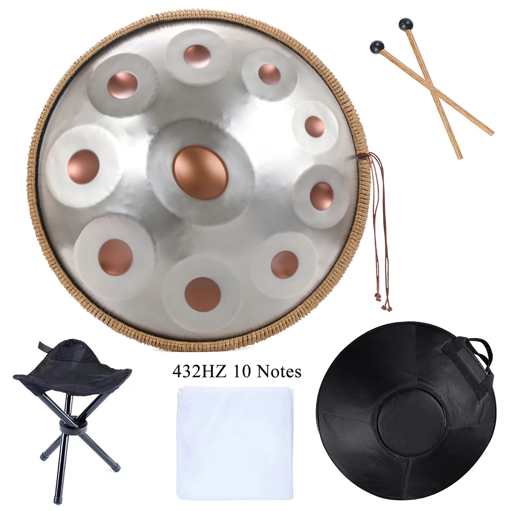 432Hz Handpan – Sacred Resonance for Deep Meditation