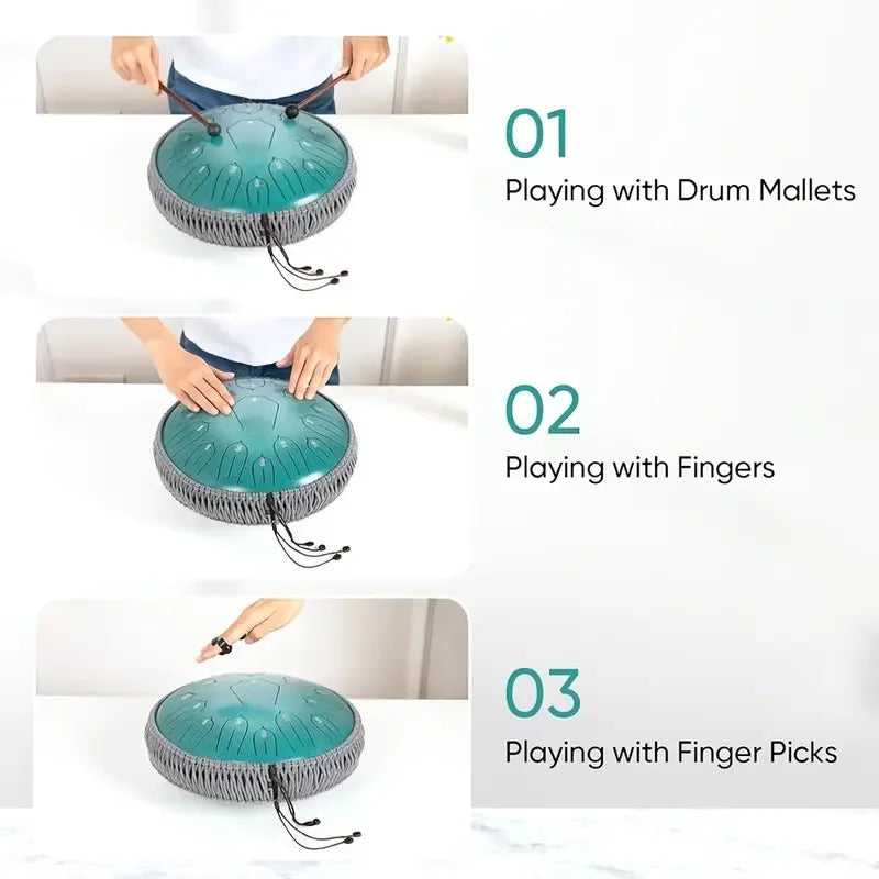 Steel Tongue Drum – 15 Notes of Pure Meditative Sound