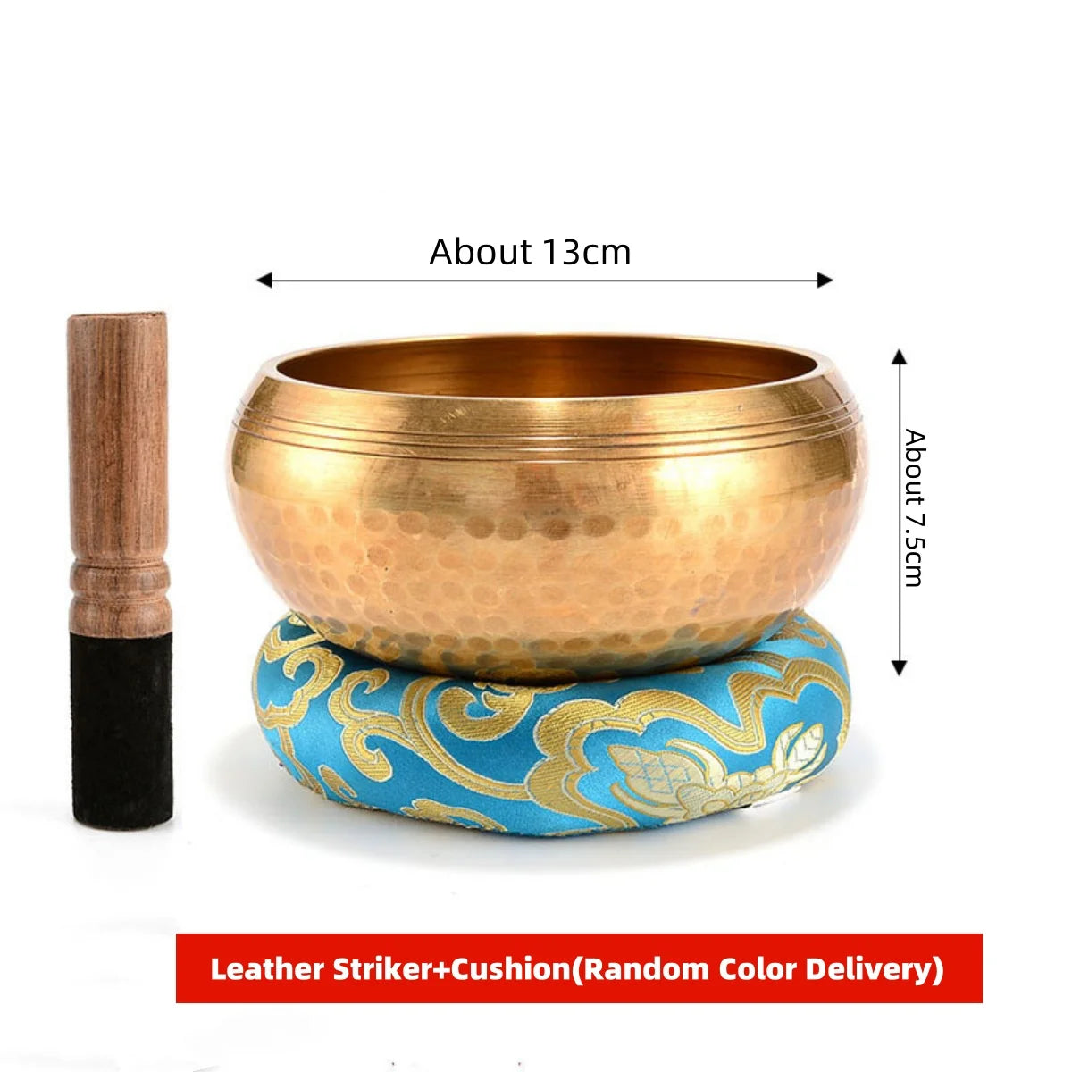 Tibetan Singing Bowl – Handcrafted Copper Tones for Meditation & Ritual